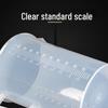 ZISIZ Transparent Plastic Measuring Cup