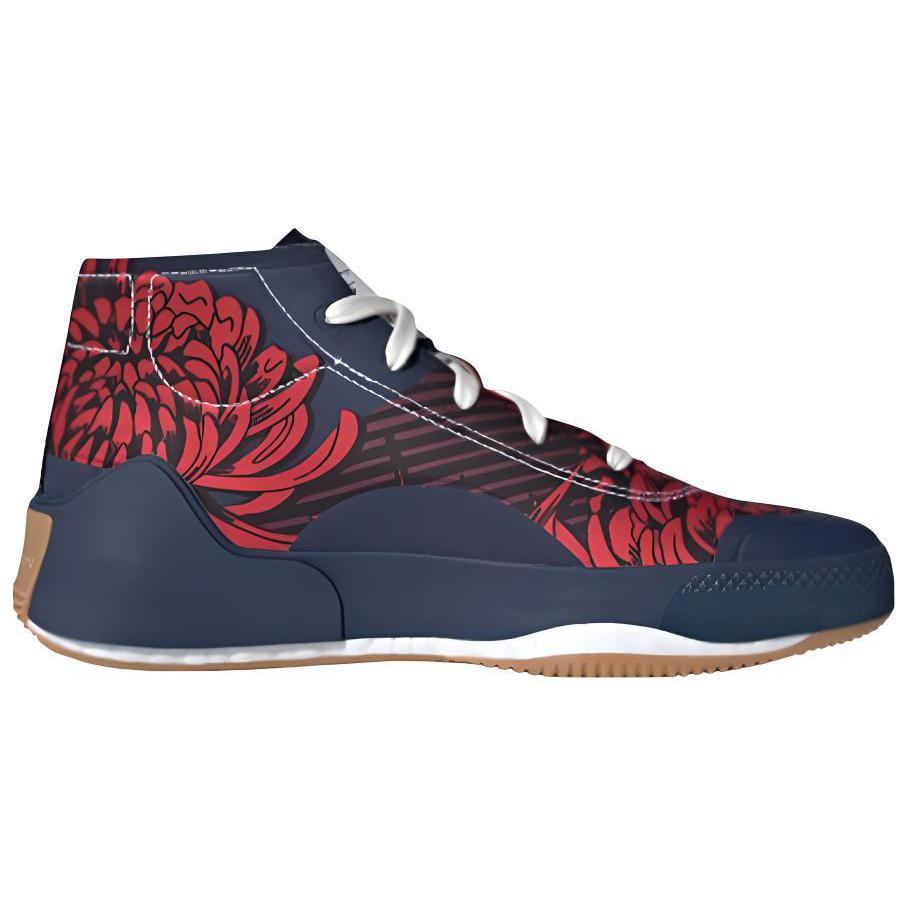 Training Stella McCartney x Training Damen Adidas Mid 'Blumenmuster - Collegiate Navy' Damen FY1641