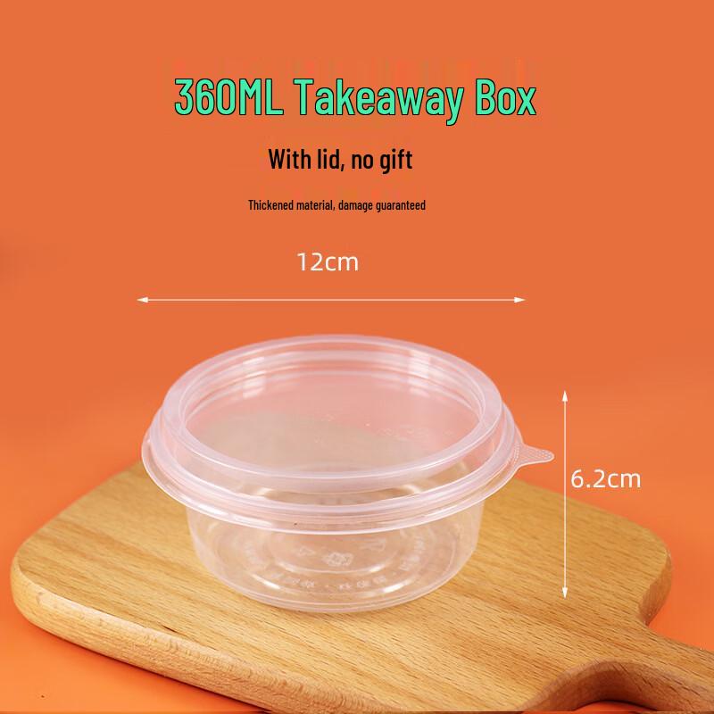 Handun Commercial Transparent Takeout Containers
