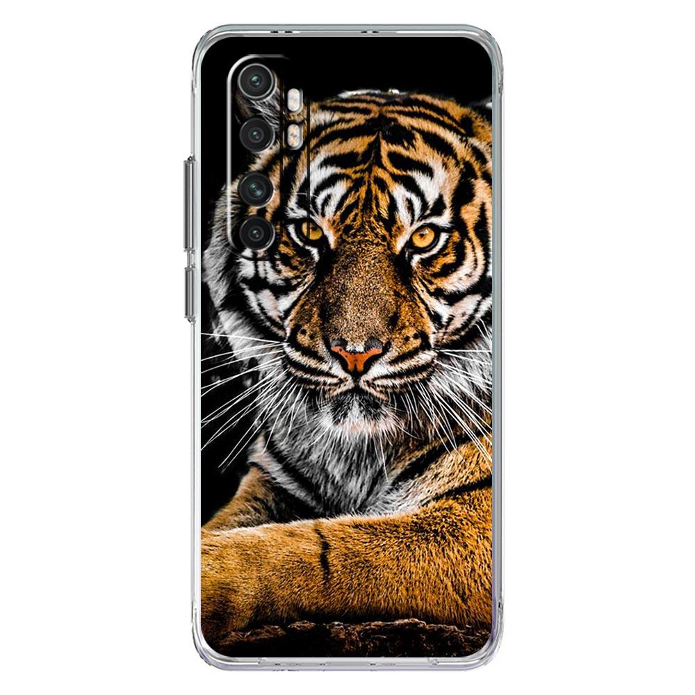 

Phone Case For Xiaomi Mi Poco X7 X6 X5 NFC X3 F7 Ultra F6 Pro F3 15 14T 14 13T 11 12 13 Lite Clear TPU Cover Lion Tiger king Poco F6 Pro