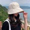Foldable Summer Wide Brim Sunhat Women Adjustable Sun Caps Outdoor Beach Bucket Hat UV Protection Visors Fisherman Ponytail Caps