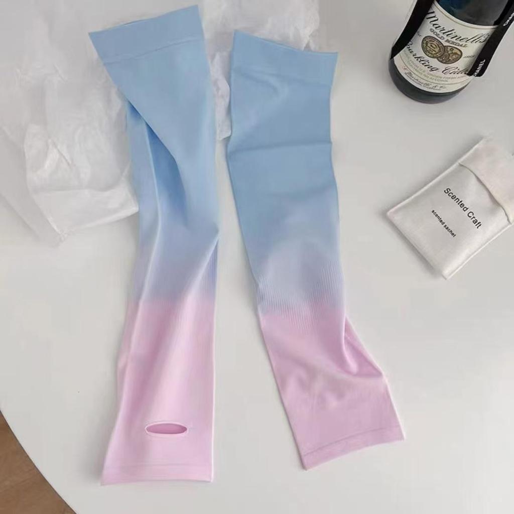 Ice Silk Sun Protection Sleeve for Men and Women - Cooling Outdoor Sports Sleeve for Driving and Cycling