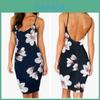 Premium Floral Summer Fashion Dress For Women Sexy Backless Bodycon Slip Dress
