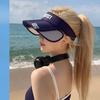 Summer Sun Protection Cap With Adjustable Brim And Airflow For Running And Outdoor Activities