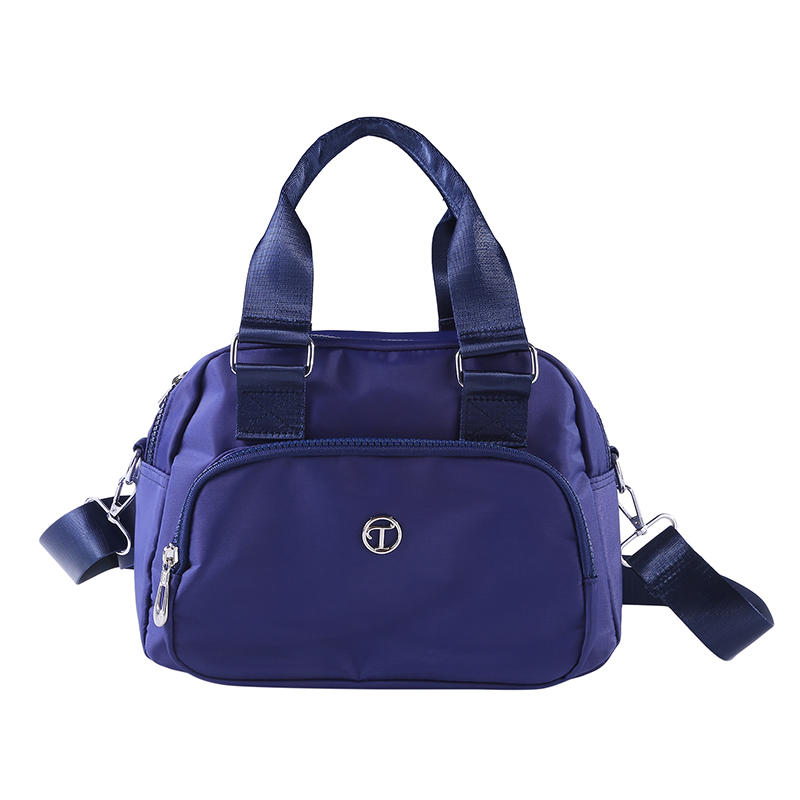 

Легкая сумка-мессенджер большой вместимости, несколько карманов, дорожная наплечная сумка кроссбоди для женщин One Size темно-синий