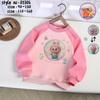 2025 Kids' Reversible Sequin Cartoon Sweatshirt - Winter Pullover for Girls