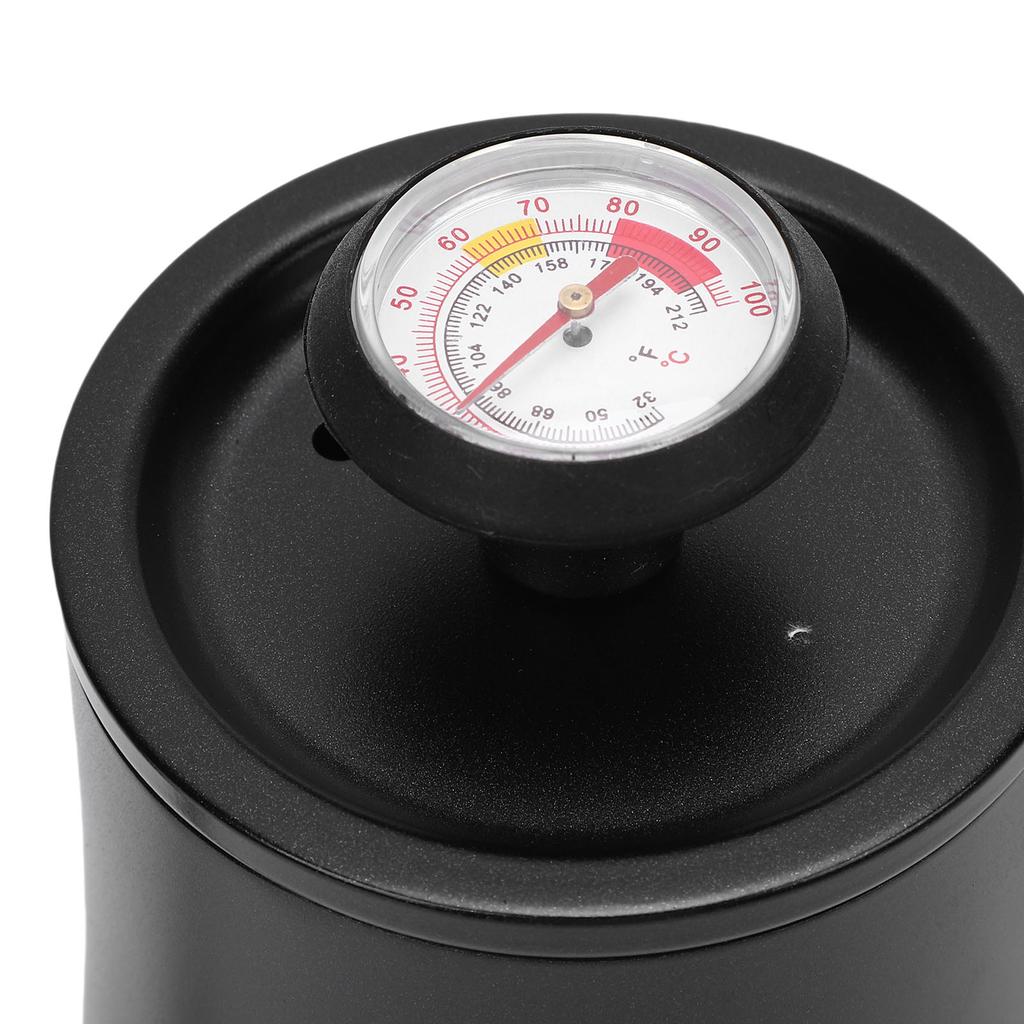 Tea Kettle with Thermometer 500ml 304 Stainless Steel Gooseneck Kettle Pour Over Coffee Pot Home Kitchen Water Boiler with Scale