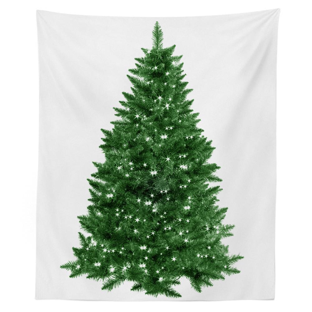 Weihnachten Xmas Baum Wandteppich Wohnzimmer Schlafzimmer Dekoration Malerei Hintergrundtuch