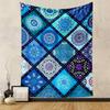 Colorful Mandala Tile Pattern Design Patterned Tapestry Home Decor, Suitable for Bedroom and Living Room, Gift