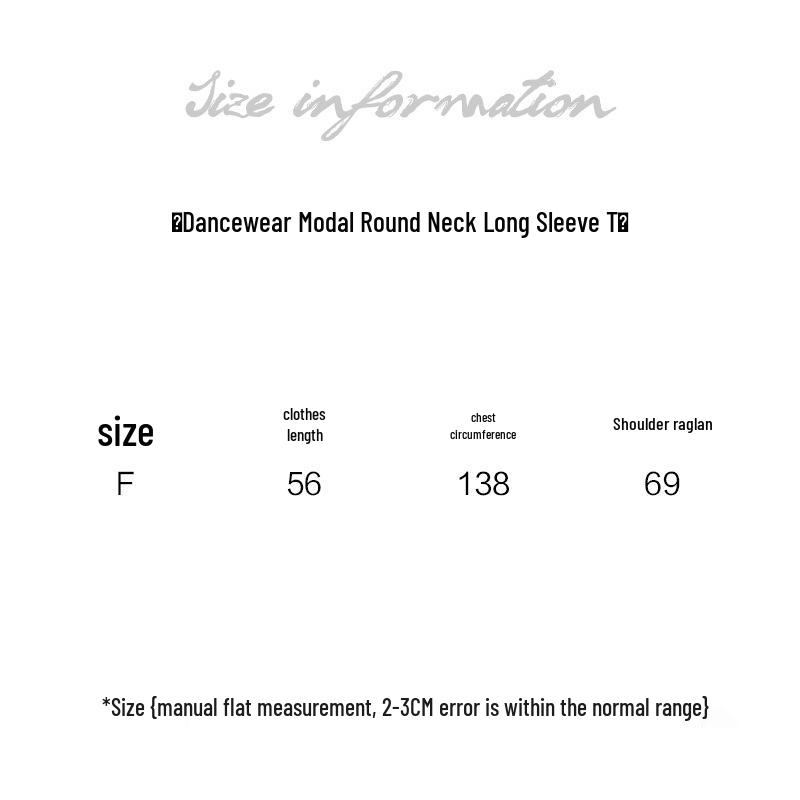 Løstsittende langermet dame-dansebekledning med rund hals - Moderne ensfarget solbeskyttelse