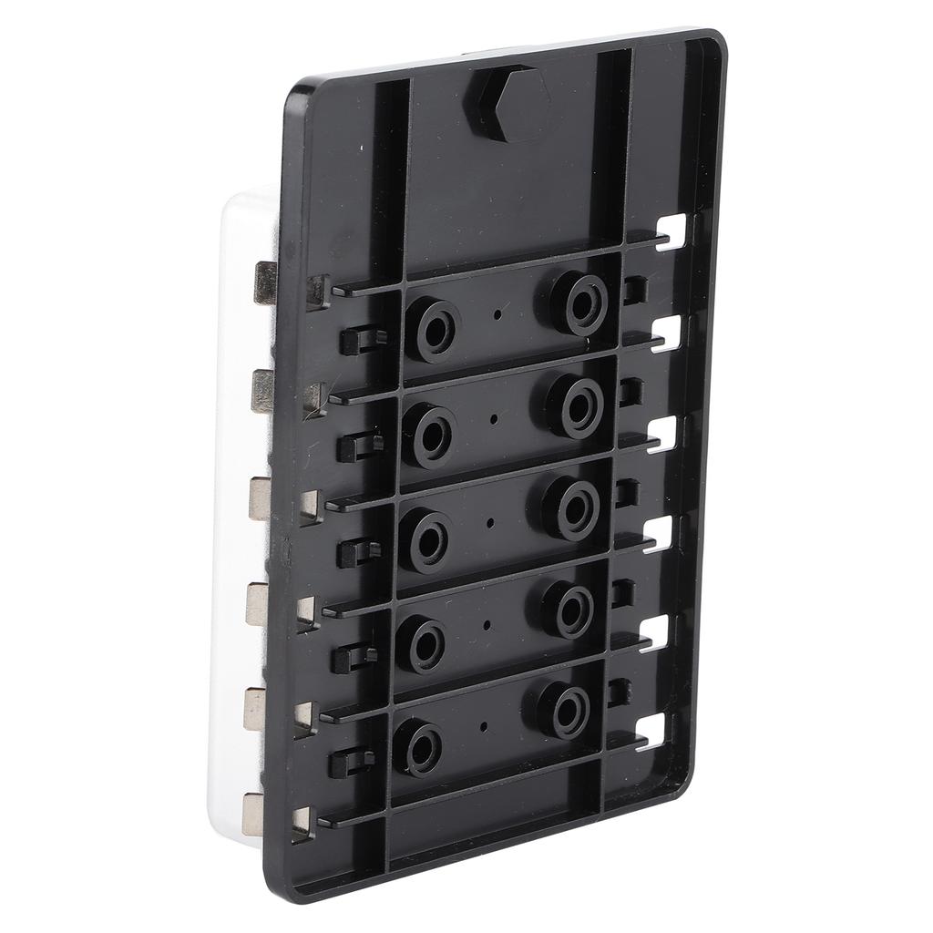 12‑Way Fuse Box Kit Blade Fuse Block Holder with LED Indicator for Car Truck Bus Marine Boat Yacht