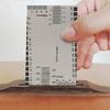 Guitar Neck Notched Straight Edge Ruler String Action Height Gauge Tools Set