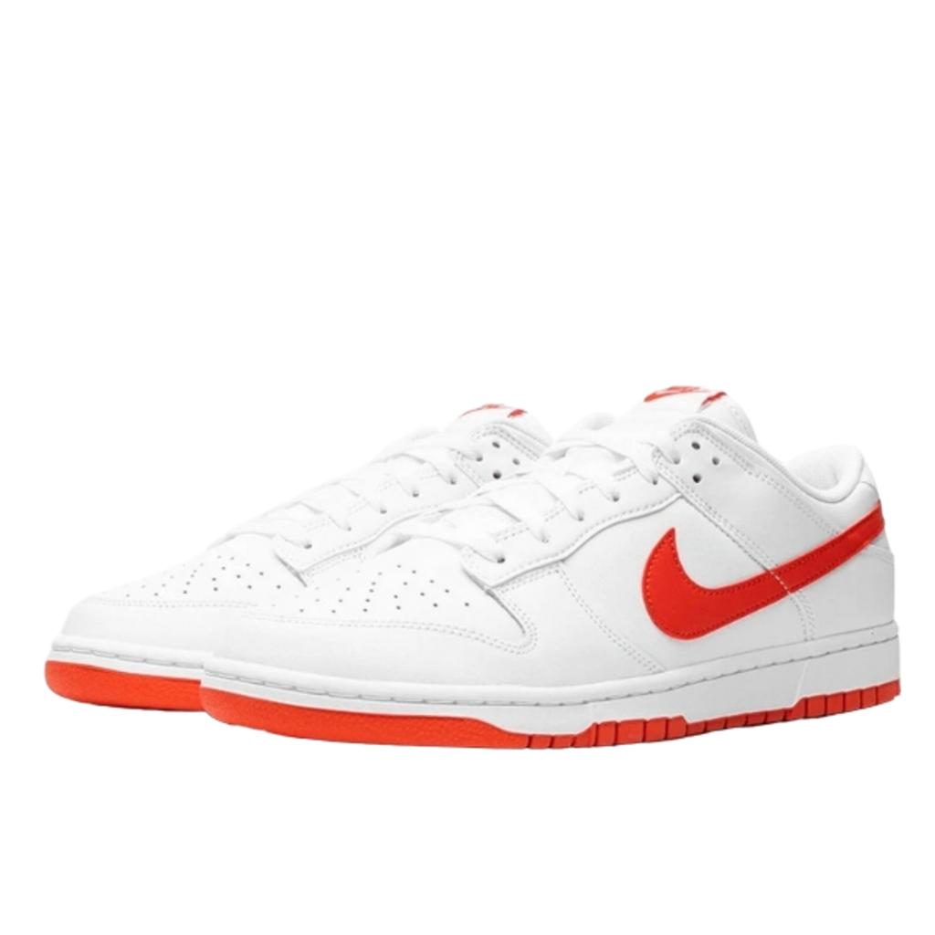 Nike Dunk Low Retro White Picante Red