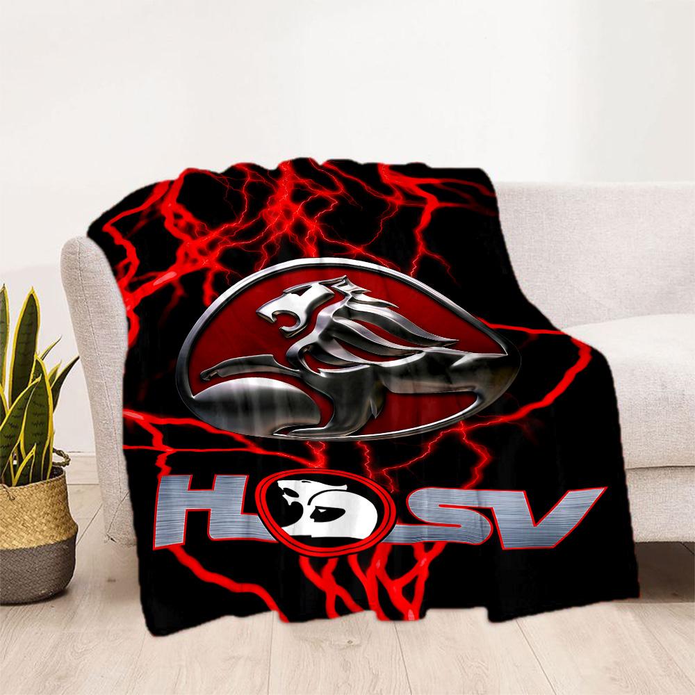Electric Energy Holden Logo Flannel Blanket-Soft and Suitable for Sofas,Beds,Offices,Travel,All Seasons,Great Gift for Holidays and Birthdays.