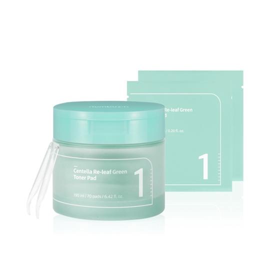

[NUMBUZIN] Centella Re-leaf Green Toner Pad 190мл(70ea)