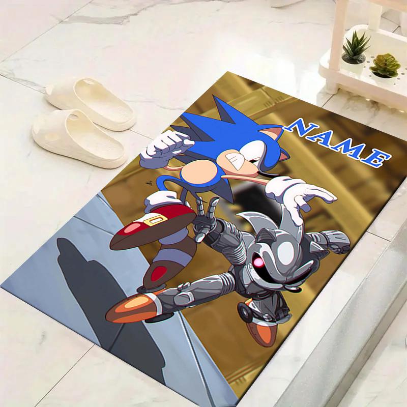 Custom 1Pc Sonic Boom Adventure Rug Office Carpet Indoor Outdoor Entrance Doormat Nonslip Soft And Comfortable Living Room D2915329