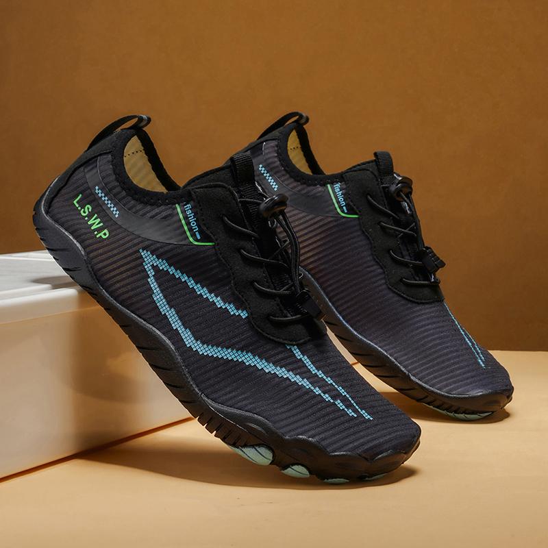 Unisex Quick Dry Water Shoes Men Green Beach Swimming Surfing Seaside Aqua Shoes Couple Barefoot Upstream Sneakers