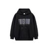 Unisex American-Style Heavyweight Hooded Sweatshirt - Men's Winter Loose Fit Casual Foam Print Top