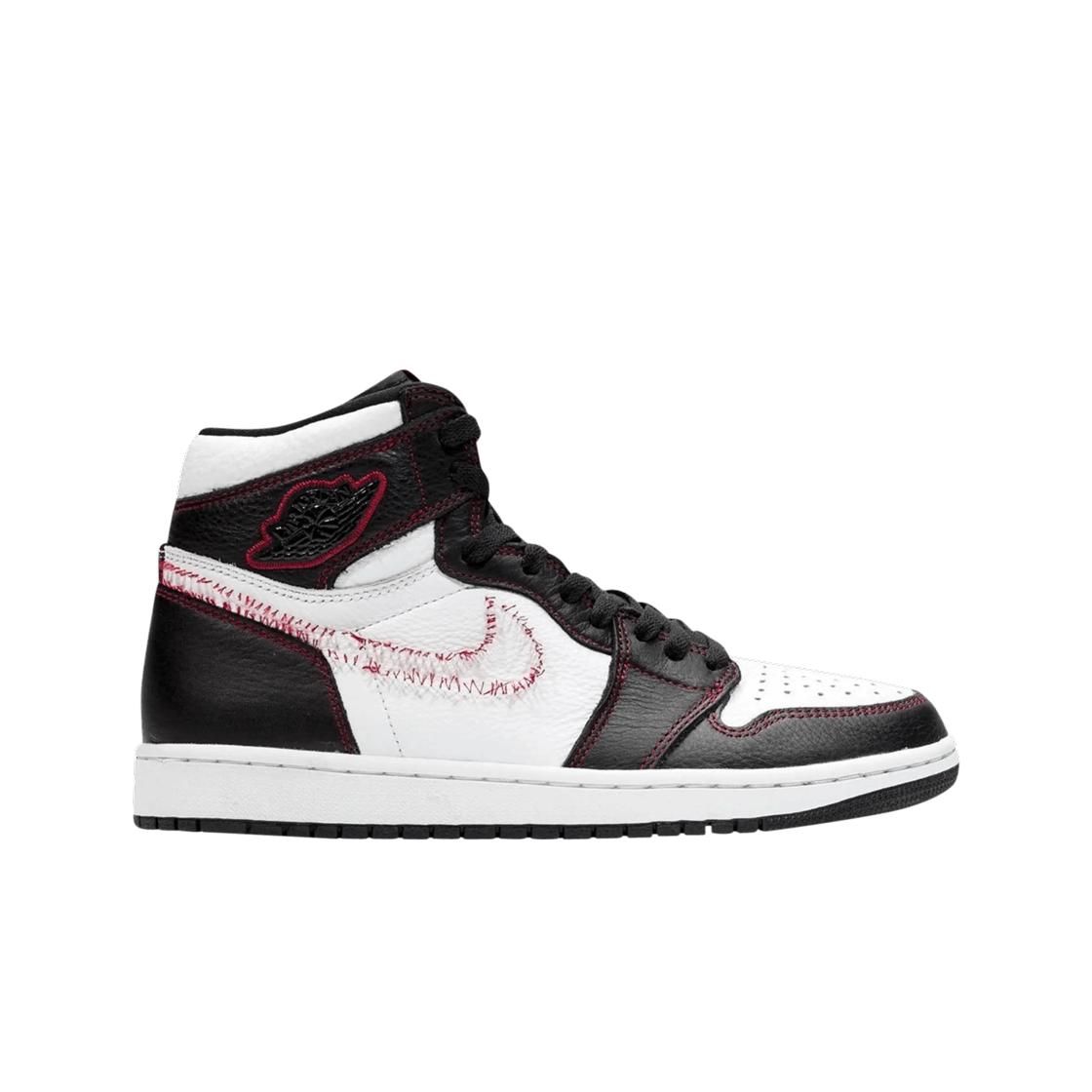 

Мужские кроссовки Jordan 1 Retro High Defiant White Black Gym Red CD6579-071