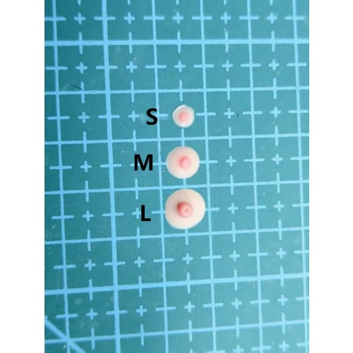 AIEK 1/6 Scale Figure Body, Super Flexible Seamless, Breast Modification, Female Body, Body Makeup + 2-Hole Detail, No Pubic Hair, S38A, Compatible wi