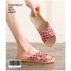 Fashion Summer Linen Slippers for Women