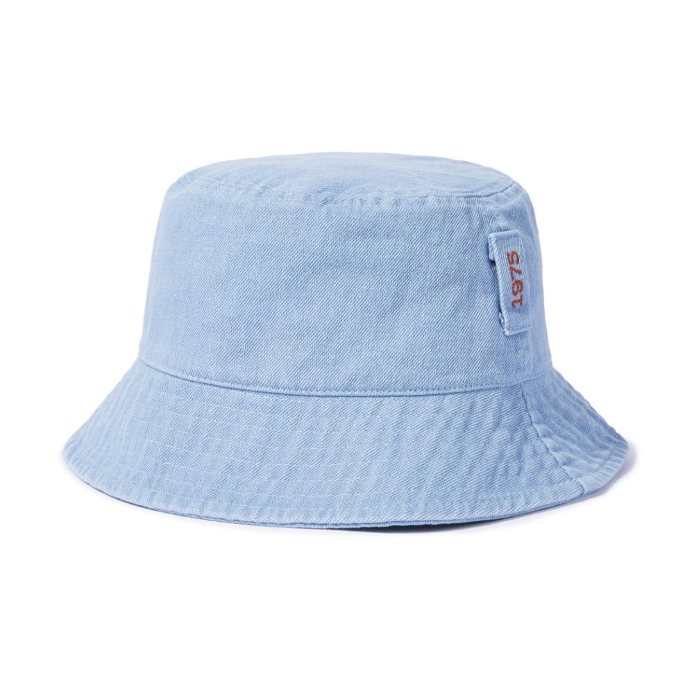 BROMPTON LONDON 1975 Denim Bucket Hat - L/Blue (P245Aha205)