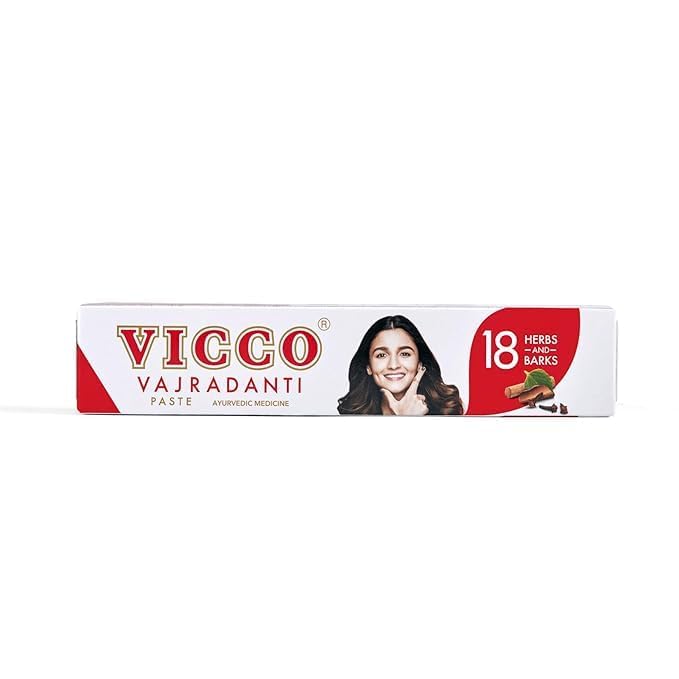 Vicco Vajradanti Ayurvedic +Sugar Free Toothpaste 160G Pack of 4 for Healthy Strong Gums and Fresh Breath Daily Care