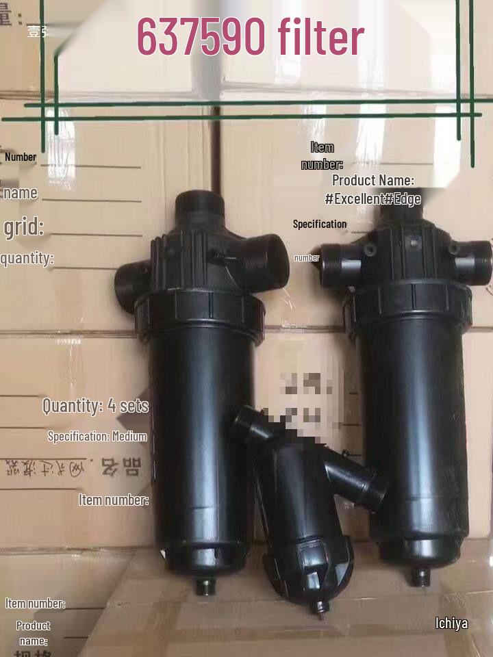 Mud and Sand Filter for Micro-Sprinkler Drip Irrigation Systems