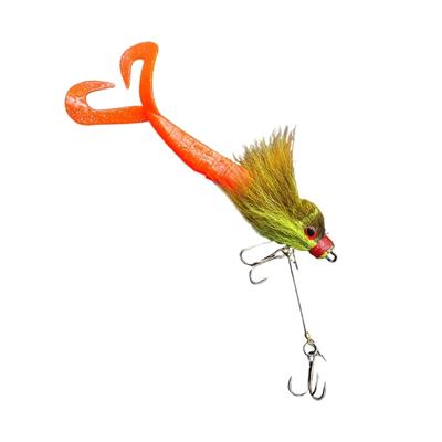 Artificial Rodents Baits With Resilients Plush Resins Fishing Baits for Long Casting Distances and Fish Attraction