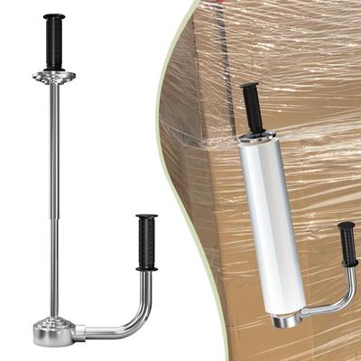 Pallet Stretch Film Packing Machine Dispenser Adjustable Height 12-20 Inch Wrapping