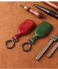 Genuine Leather Key Case for Honda Civic 11th Gen, Accord, Lingpai, Crown Road, CRV - Handmade Cowhide Key Bag