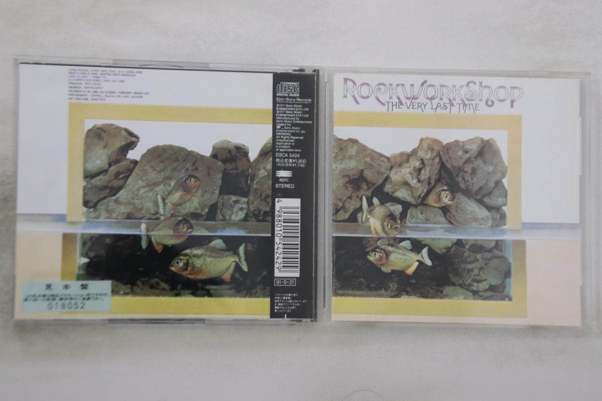 

CD ROCK WORKSHOP - Very Last Time ESCA5424PROMO EPIC 1991 Japan Obi Rock Used