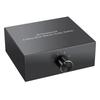 Vrttlkkfe RCA Estéreo Bidirecional Áudio 1 Saída ou 4 Saídas Jack Som Seletor Switcher de Áudio RCA de 4 Vias, Switch, 1 Entrada/4 Entradas/1 Canal L/R,