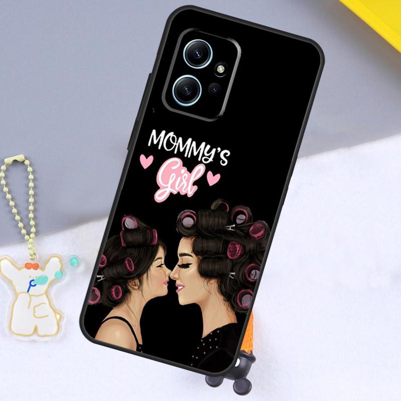 Super Dad Mom Baby Girl Twin Case For Xiaomi Redmi Note 12 9 10 11 Pro 12S 9S 10S 11S Cover For Redmi 12 13C 12C 9C 10C