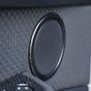 4PCS ABS Carbon Fiber Door Horn Speaker Ring Cover Trim For Toyota Supra -22