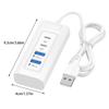 4 Port USB Charging Hub Expander With Double Type C And USB Ports For Mobile Devices And Gadgets