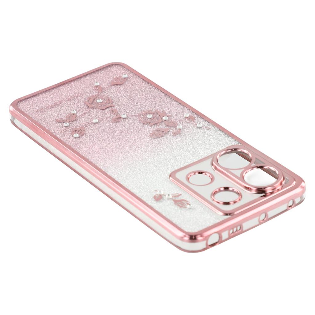 KADEM For Xiaomi Redmi Note 13 Pro 5G/Poco X6 5G Cell Phone Cases Flower Design TPU Cover