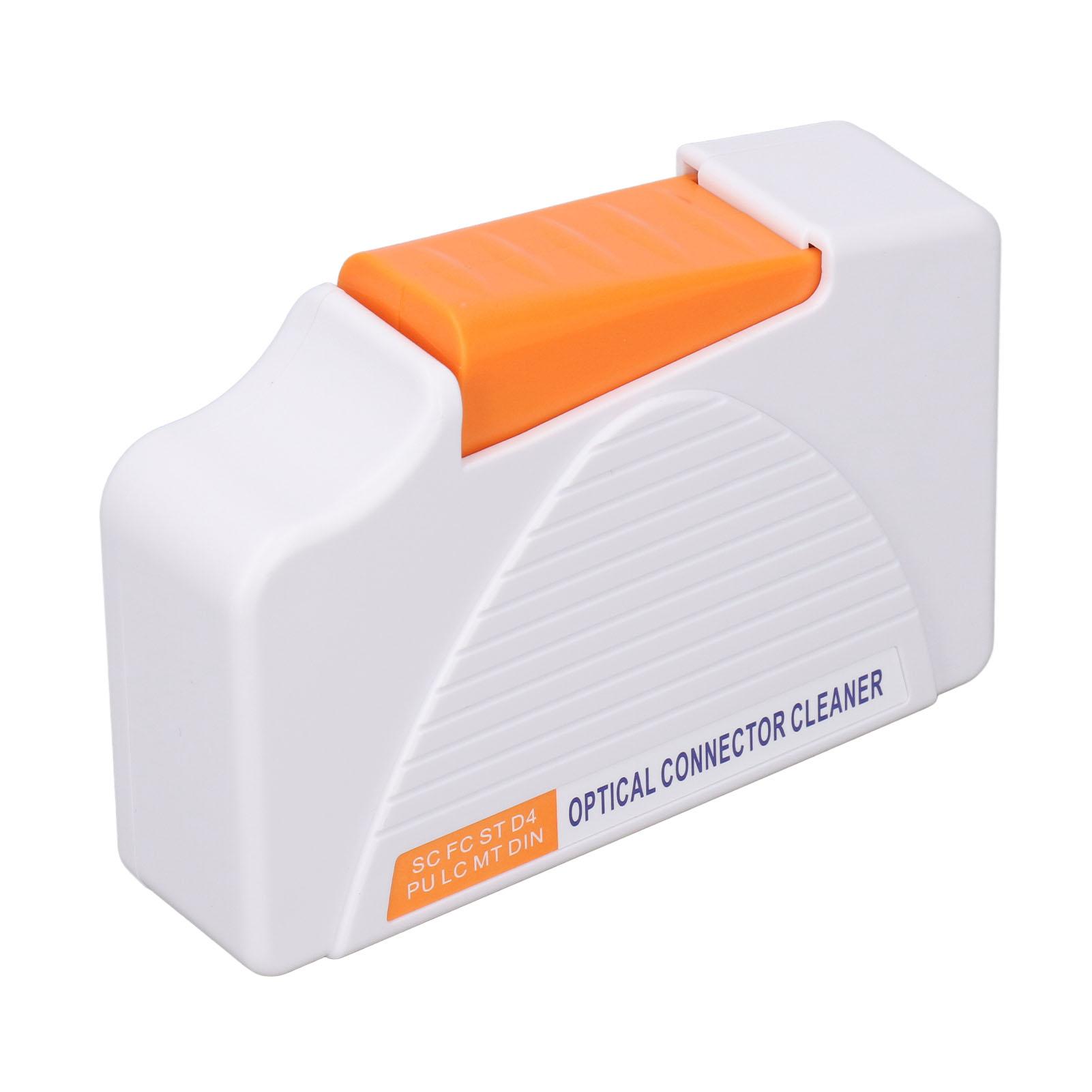 

Optic Fiber Connector Cleaner Optical Cleaning Box Tool for SC LC FC End Faces Accessories