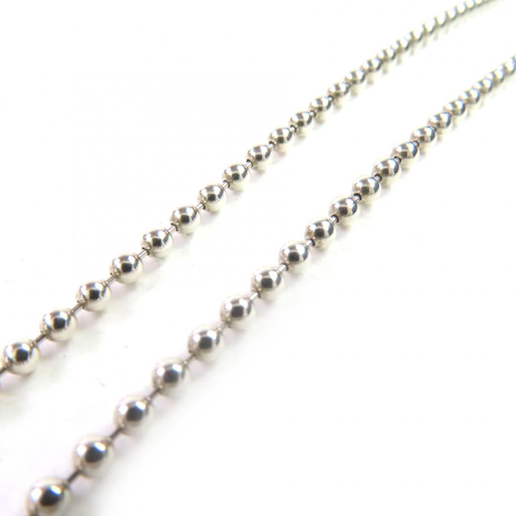 Tolles TIFFANY&Co. Halskettenmacher ID-Tag Kugelkette Anhänger Silber AG925 Herren Gebraucht