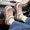 College platform Mary Jane single shoes women's summer new versatile student retro big head small leather shoes