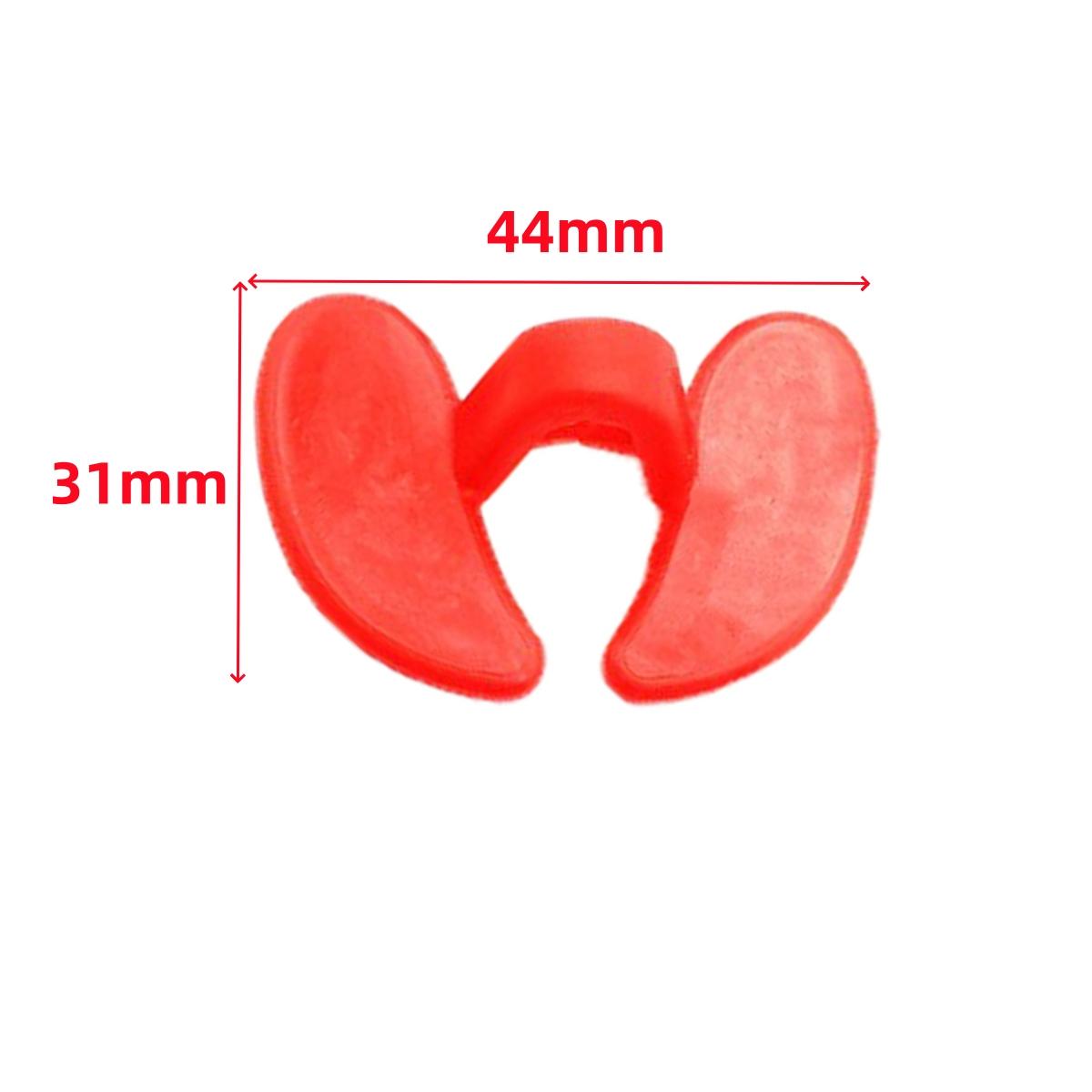 

20Pcs No Bolt Chicken Glasses Chicken Pigeon Pheasant Anti Pecking & Fighting Goggles Farm Poultry Supplies Blue/Red красный