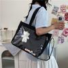 Japanese Style Transparent Itabag Harajuku Lolita Handbag Lovely JK Shoulder Bag  Daily