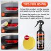 Car Plastic Restorer Back To Black Gloss Plastic Renovator Longlasting Coating Leather Restore Auto Polish Cleaning Products