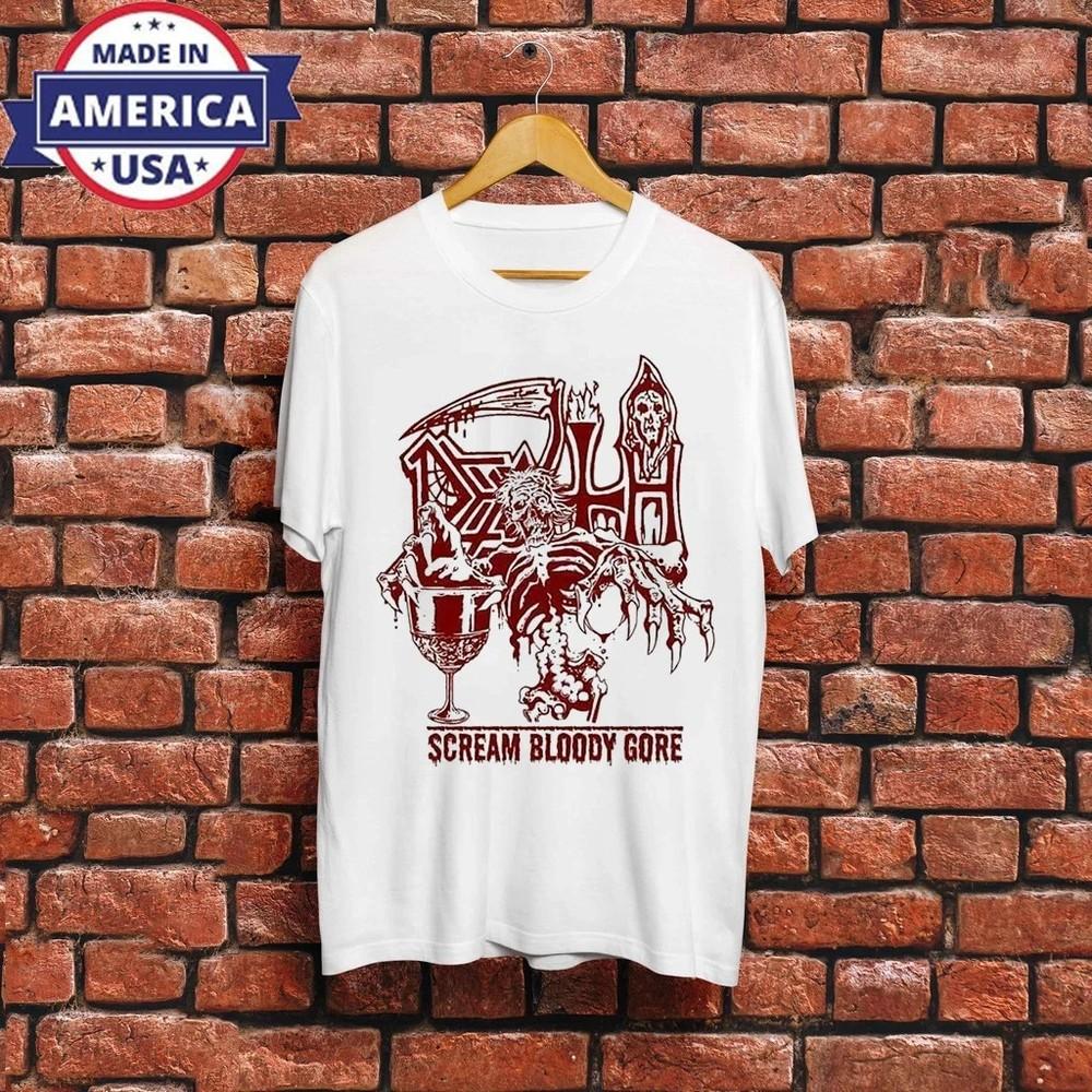 

Death Band Scream Bloody Gore T Shirt Full Size S-4XL 3XL