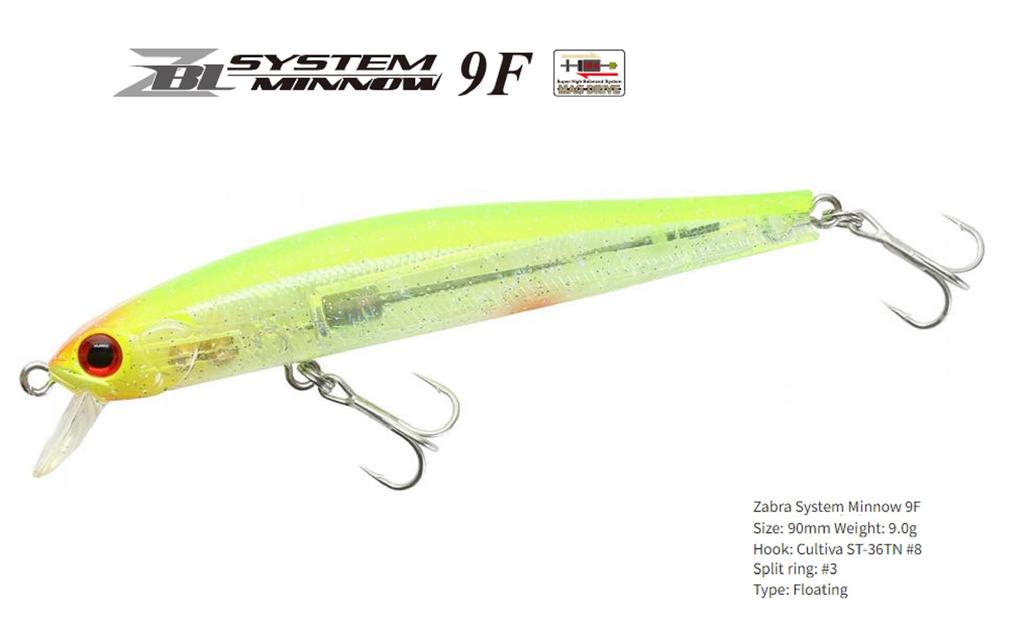 ZipBaits Plovoucí nástraha ZBL System Minnow 9F 476 (9504)