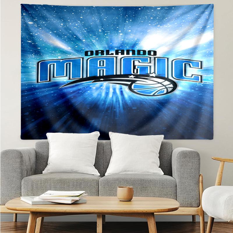 Basketball Orlando Logo Quick-Dry Tapestry Hanging for Bedroom,Livingroom, Playroom,Decor Art Room Wall Tapestry Holiday and Birthday Gifts