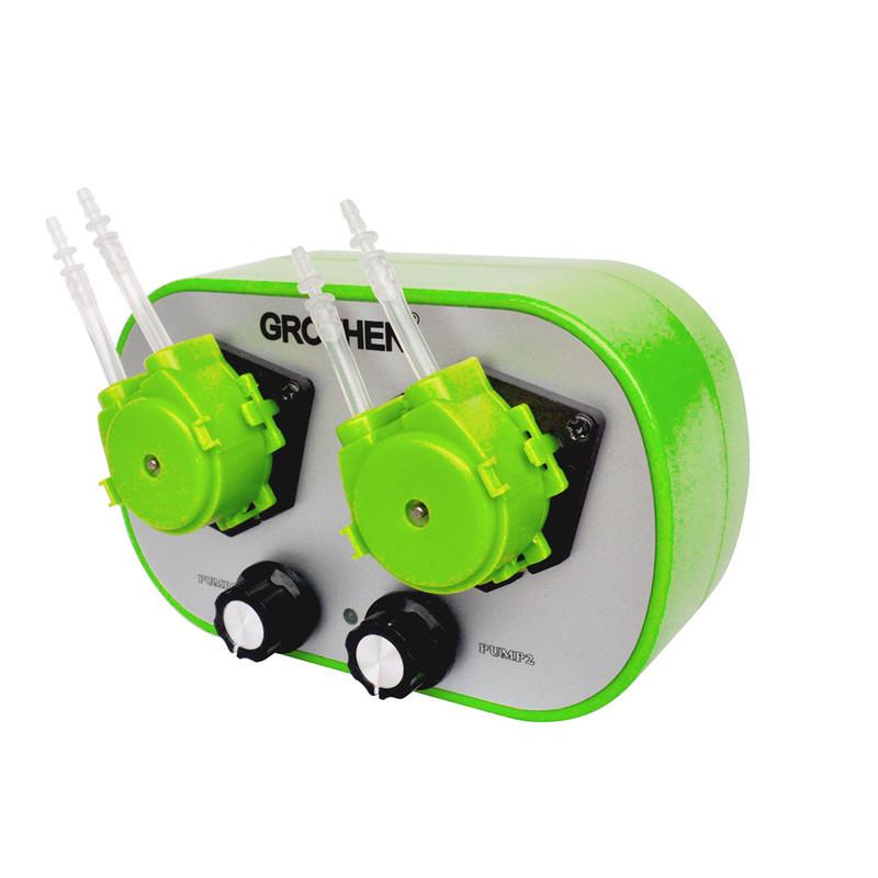 Small Intelligent Peristaltic Pump Dosing Pump  Flow Adjustable, Easy Use  GROTHEN 8ml/min to 240 ml/min G628-2 US