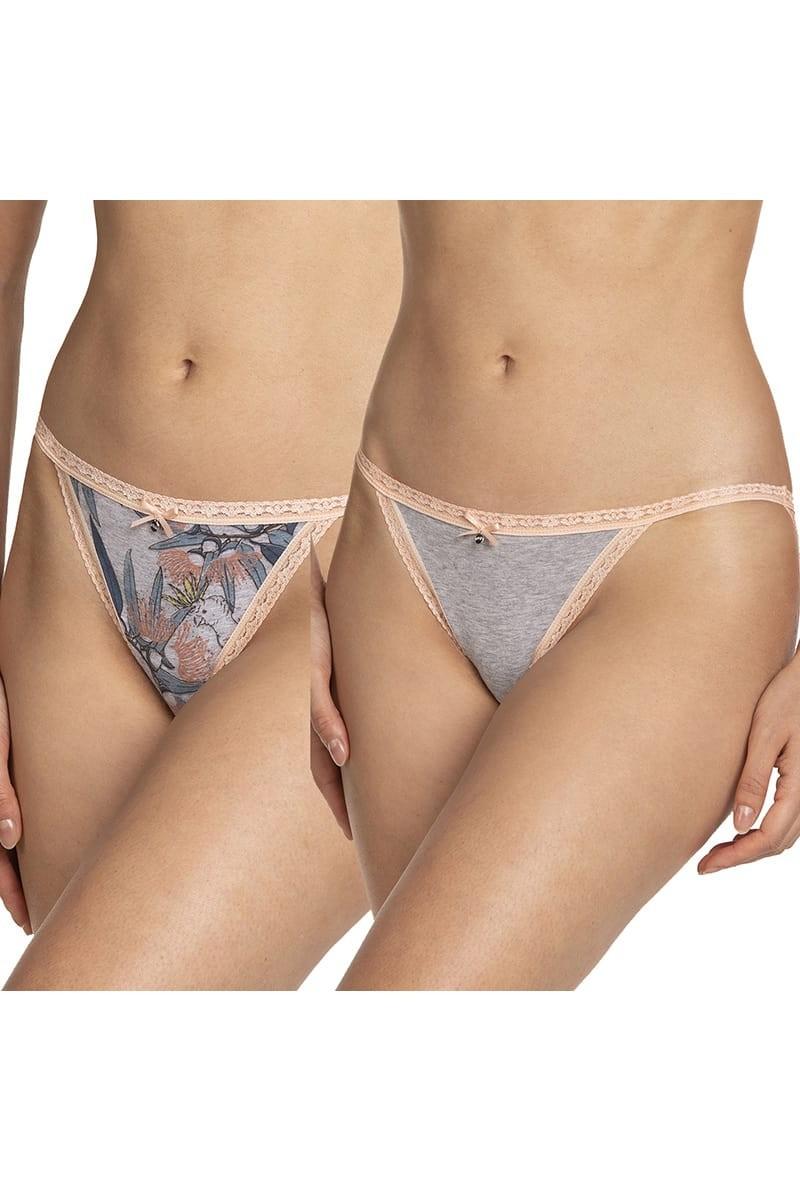 

Трусики сліп, 2 штуки Lama (74017) 5(XL) різнокольорові кольору