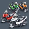 Motorcycle Scooter Kids Model Toy With Sound Light Music For Visual Auditory And
