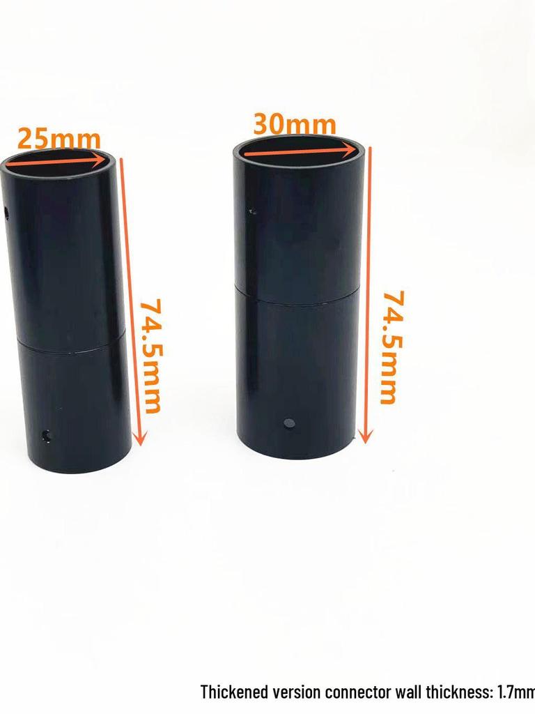 Aluminum Alloy Tube Connector for Carbon Poles (Dia: 10/16/18/20/25/30/50mm)